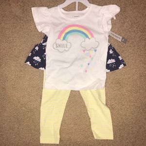 Carter’s Smile Rainbow and Raincloud Set - 18 mths